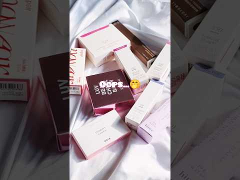 They were so tempting😅 Asian makeup haul 💗 #makeuphaul #kbeauty #cbeauty #asianbeauty #lippies