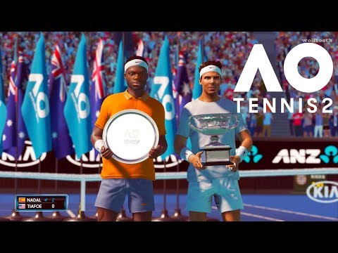 AO Tennis 2 - Gameplay Rafael Nadal Australian Open ( PC / Xbox one / PS4 / Nintendo Switch )