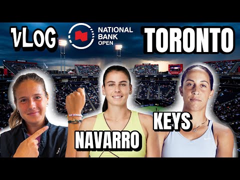 TORONTO WTA1000. NAVARRO & KEYS. TENNIS VS HOCKEY