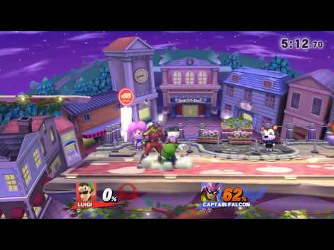 Luigi vs. Falcon (PT vs. Rozics)