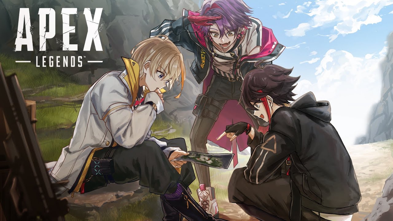 【APEX】視聴者参加型カスタム！ランドマークが決まったということは…  w/KNT あきにゃ３【渡会雲雀/にじさんじ】