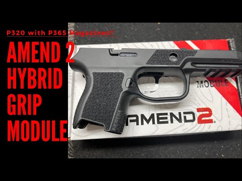 SIG P320 shooting p365 magazines with the Amend2 s300 grip