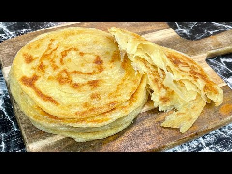 La recette des meloui pas à pas 👩🏻‍🍳 avec technique de pétrissage simplifiée pour débutants