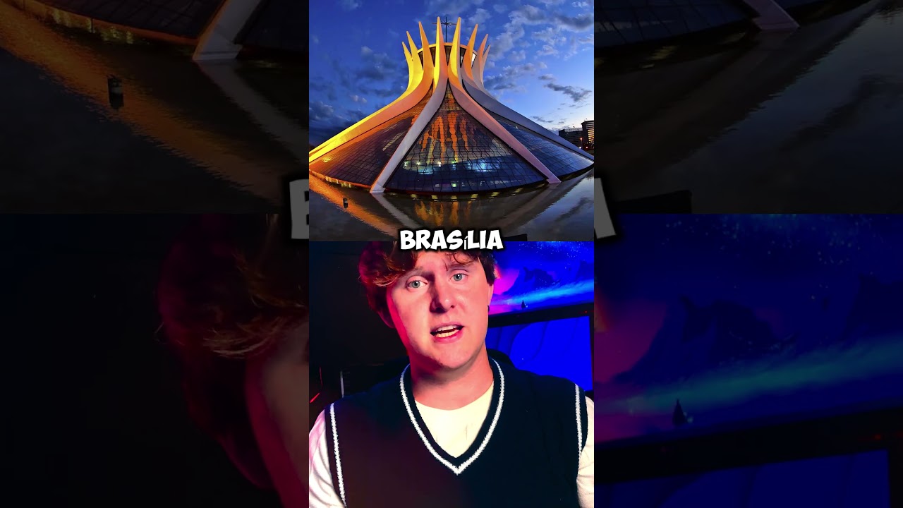 AS MAIORES CONSTRUÇÕES DE OSCAR NIEMEYER! #shorts #arquitetura #arquiteto #niemeyer  #curiosidades