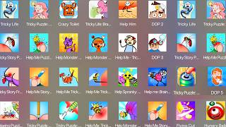 Help Me Tricky Puzzle,Tricky Survival,Relaxing Puzzle,Tricky Help,Help Me Brain,Help Me Tricky Story