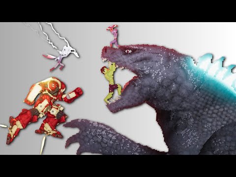 Marvel Heroes 2024 vs Godzilla 2024
