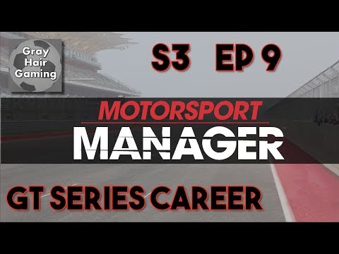 🏁 Motorsport Manager GT Series Let's Play - S3 EP9 - GT Challenger Series Career - Doha GP