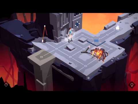 Lara Croft GO Walkthrough The Cave Of Fire - Level 3 - Help From An Enemy