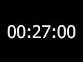 Countdown 27 Minute Timer Countdown ️