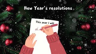 New Year's Resolutions