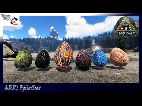All Fjordur Egg Locations & How To Get To Them | ARK: Survival Evolved #114