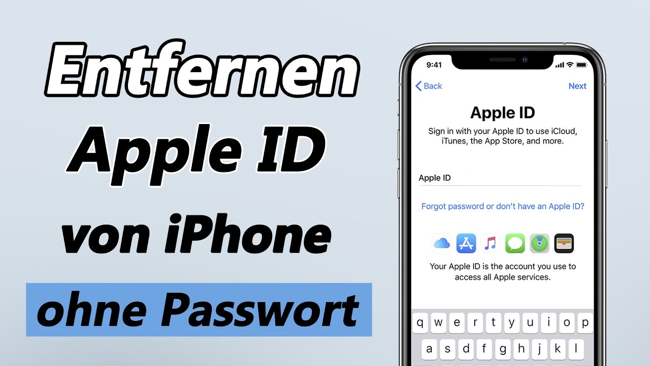 Apple ID mit LockWiper ohne Passwort entsperren