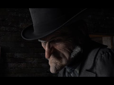 A Christmas Carol (2009) - 'Main Title' Part 1/Tuppence scene [1080p]