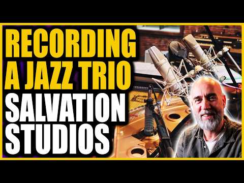 Recording a Jazz Trio Live at Salvation Studios with Sean Genockey