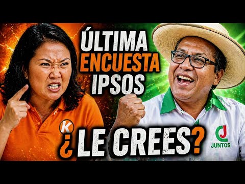 Encuesta: IPSOS empate entre Roberto Sánchez y Keiko ¿LE CREES? | Delia Espinoza contra Rospigliosi