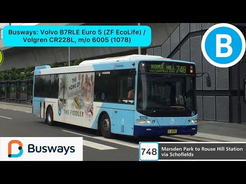 Busways: Volvo B7RLE Euro 5 (ZF EcoLife) / Volgren CR228L, m/o 6005 (1078) [Part 2]