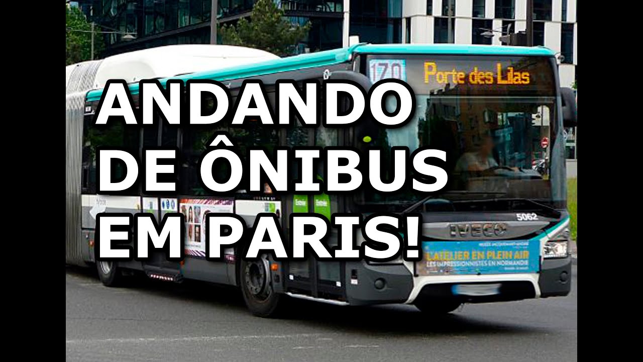 NÃO COMETA ESSE ERRO! ANDE DE ÔNIBUS EM PARIS! O GUIA COMPLETO!