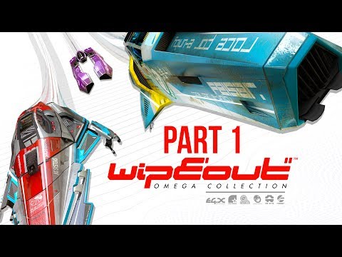 WIPEOUT OMEGA COLLECTION Gameplay Walkthrough Part 1 - Wipeout 2048 Remastered (Campaign)
