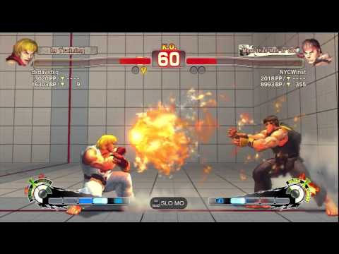 SSF4 AE dxdavidxq (Ken) vs NYCWinst (Ryu)