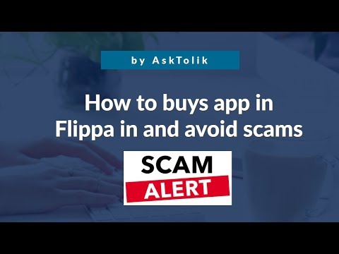 How to buys app in Flippa in and avoid scams