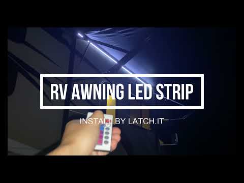 LATCH.IT Awning LED Strip Install