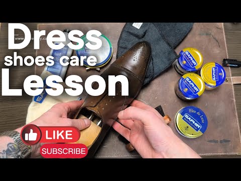 HOW I made old #shoes looking like NEW ♥️ | guide with Saphir