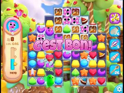 Cookie Jam Blast Level 646 - NO BOOSTERS 🍪 | SKILLGAMING ✔️