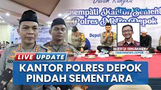 Kantor Polres Depok Pindah Sementara ke Zamzam Tower, Layanan Masyarakat Disesuaikan