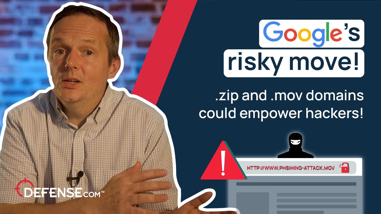 Google’s risky move!.zip &.mov domains could empower hackers