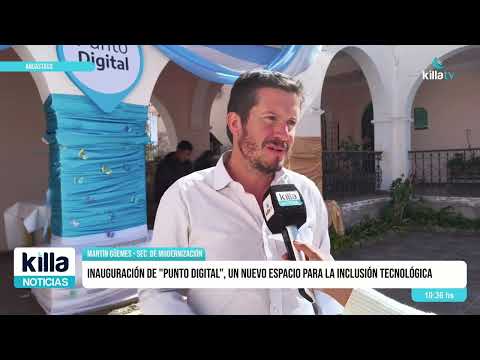 Angastaco ya tiene su Punto Digital: tecnología y capacitación