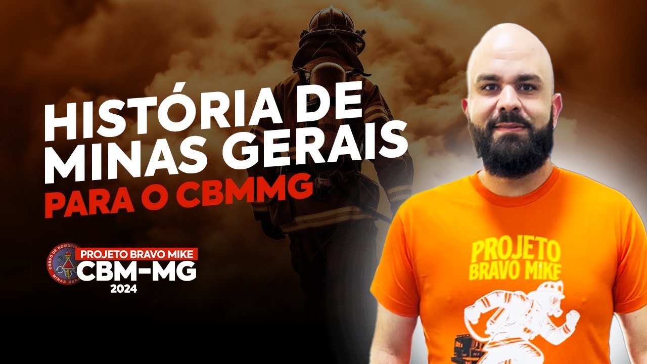 História de Minas Gerais - Concurso CBMMG - Prof. Panda.
