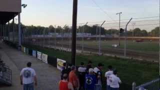 preview picture of video 'Sharon Speedway 05.19.12 - Bolland Sets New Track Record [15.919 sec]'