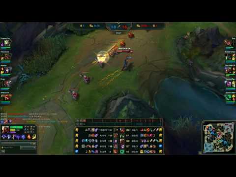 Zed 1v1 a fed master yi (ninja tabi too strong)