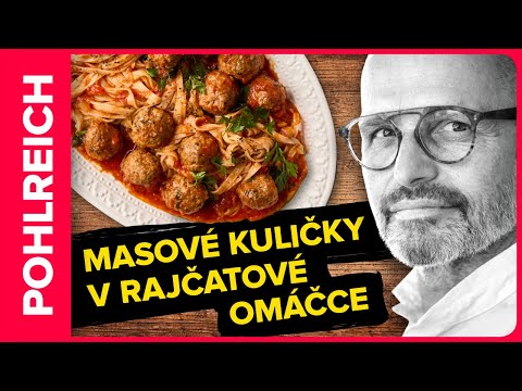 Masové kuličky v rajčatové omáčce