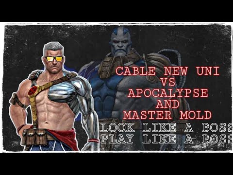 Cable new uniform review| WBU and GBR test - marvel future fight