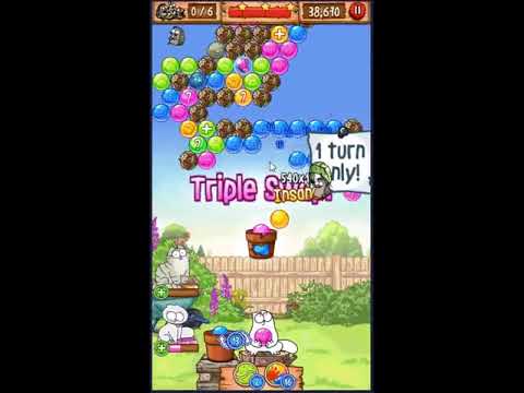 Simon's Cat Pop Time Level 383 - NO BOOSTERS 😺 | SKILLGAMING ✔️