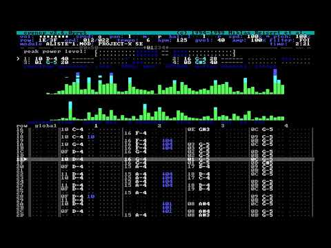 Amiga Project X Theme - Alister Brimble (Open Cubic Player)