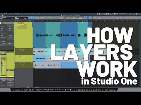 How Layers Work in #StudioOne
