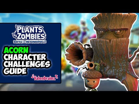 Acorn Character Challenge Guide "Valenbrainz" - Plants vs Zombies Battle For Neighborville