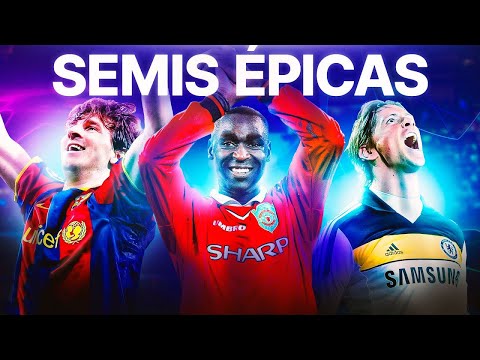 5 UNFORGETTABLE battles in the Champions League semis 🔥