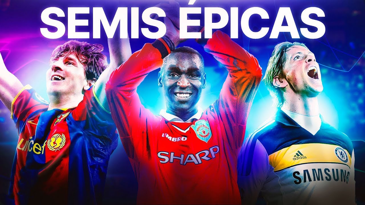 5 batalhas INESQUECÍVEIS nas semis da Champions League 🔥