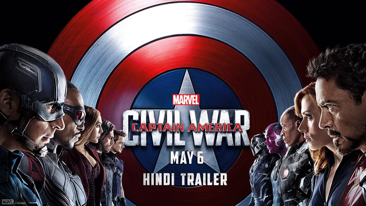 Captain America: Civil War (2016) Hindi Dubbed