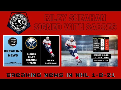 SHEAHAN SIGNS WITH THE SABRES
