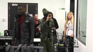 Tinchy Stryder visits East Village