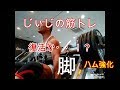 《じぃじの筋トレ》 脚トレ筋量復活か&ハムストリングス強化!!