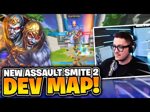 I TESTED THE NEW ASSAULT SMITE 2 MAP!