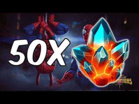 50x Premium Hero Crystal Opening! - Marvel Contest Of Champions