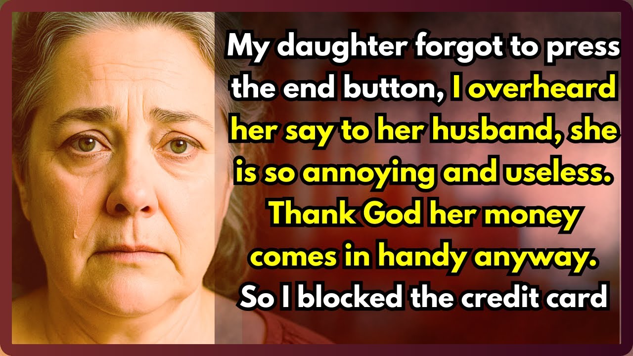 My Daughter Forgot To Press The End Button, I Overheard A Cruel Conversation With Her Husband. So I.