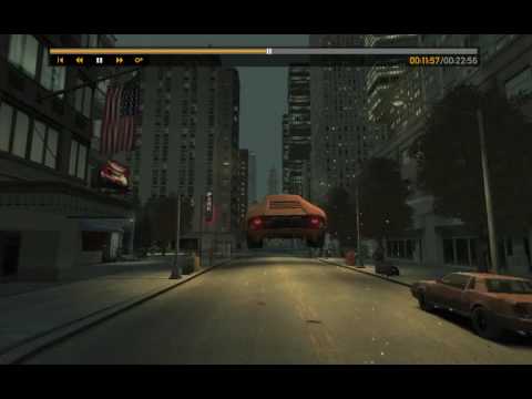 Grand Theft Auto 4: Amazing Crashes, Stunts and Random Funny Moments Ep 2