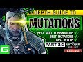 The Witcher 3 Blood & Wine New Mutation Skill System Full Explanation Build Guide Tutorial PART 2/2